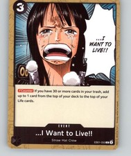 Extra Booster: Memorial Collection #EB01-050 ...I Want to Live!!