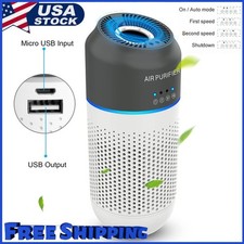 Smart Air Purifier Fresheners Deodorizer Negative lon Generator For Car Truck
