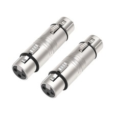 HUALEU XLR Female to Female, 3 Pin 3 grey