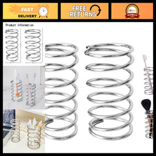 2Pcs Steel Spring Toothbrush Holders Makeup Brush Organizer - Bathroom Stand