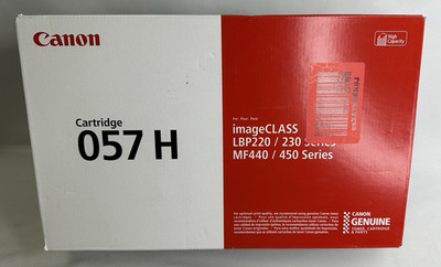 Canon 057H 3010C001 Toner Cartridge Black - Sealed