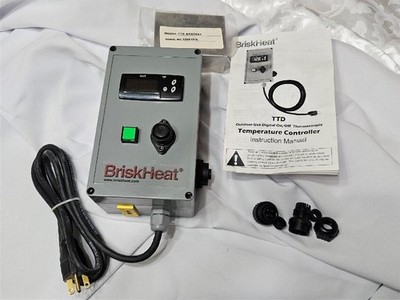 Briskheat TTD-175-K240 Digital On/Off Temperature Control Unit 240V Single Phase