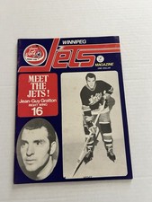 Winnipeg Jets Magazine October 1972 Vol 1 No 7 WHA Bobby Hull Houston Aeros