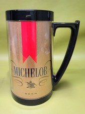 VINTAGE 1970s MICHELOB THERMO-SERV INSULATED BEER MUG - 16 OUNCE