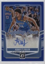 2024-25 Donruss Optic Signature Series Blue Prizm 21/25 Adam Flagler Auto 0qw3
