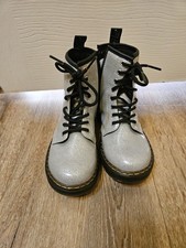Doc Martens Girls Sparkle Boots Size 1