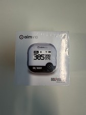 Golf Buddy Aim V10 Talking GPS Rangefinder Black - Brand New Sealed