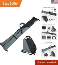 Ski Bag and Boot Bag Combo,Ski Bags for Air Travel,Snowboard Bag Fits for Ski...