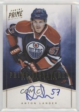 2011-12 Panini Prime Prime Signatures Gold 29/50 Anton Lander #64 Auto 0su6