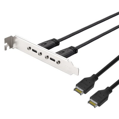 USB 3.1 Frontplatten-Header Kabel Typ E auf Typ C Verlängerung