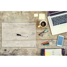Nobo A4 Transparent Acrylic Mini Whiteboard Weekly Desktop 1915614