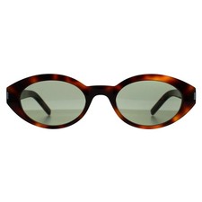 Image of Saint Laurent Sunglasses SL567 002 Havana Green