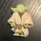 Vintage Star Wars Yoda Light Green 1980 Kenner Belt Cloak Action Figure