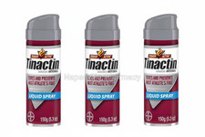 3 Pack Tinactin Liquid Foot Spray 5.3 Oz (150g) Each fast Shipping