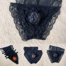 Underpants For Men Panties For Man Inmitate Lace Lingerie Low Rise Men's