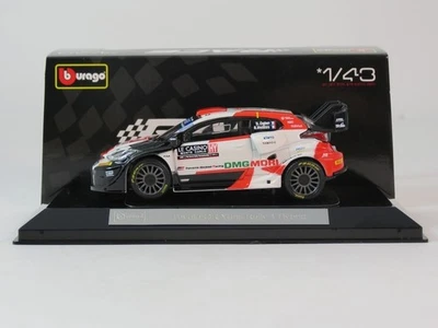 Burago Toyota Gr Yaris Rally1 #1 Ogier Vainqueur Monte Carlo 2022 1/43 18-38310 - Photo 1/4