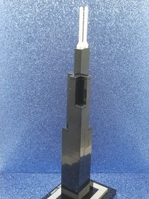 Vintage Lego Sears Willis Tower Architecture Landmark Series Set #21000 Complete