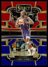 2024-25 Panini Select WNBA Red & Blue Prizm Lisa Leslie 159/399 #97
