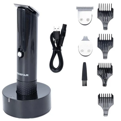 TAGLIACAPELLI PROFESSIONALE REGOLA BARBA RASOIO ELETTRICO 3 TESTINE AIGOSTAR