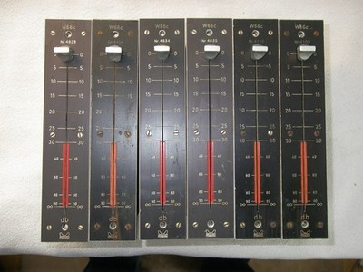 Maihak W66c passive fader module for studio preamps V72 V74 V76  V77 V78 o.other