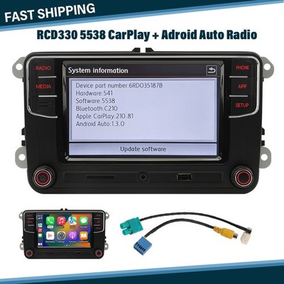 NONAME 6.5'' RCD330 RCD340G 187B Android Auto Carplay MIB Radio Für VW Golf Caddy