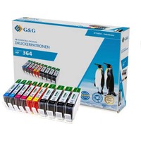 G&G Druckerpatrone Ersetzt Hp 364XL, CN684EE, CB323EE, CB324EE, CB325EE