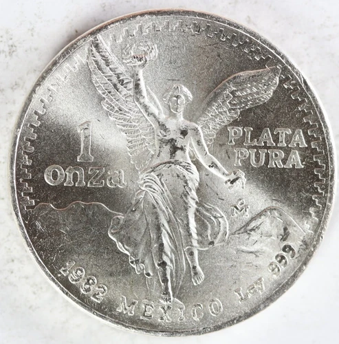 UNC 1982 Mexico Libertad 1 Onza