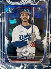 2023 1st Bowman Chrome Sapphire Oswaldo Osorio #BCP-152 Dodgers RC