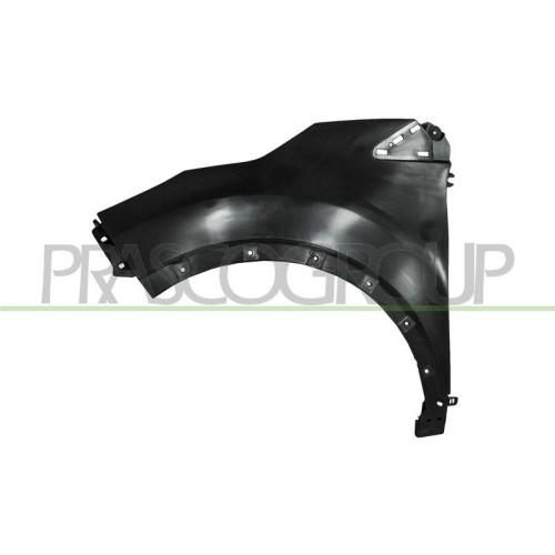 Aile avant gauche Prasco RN7003004 pour compacte Renault Mégane 3 en acier noir