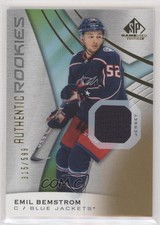 2019 SP Game Used Authentic Rookies Gold Jersey Relics 315/599 Emil Bemstrom 3h1