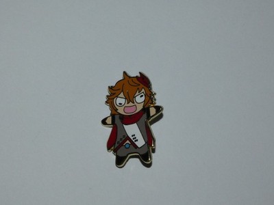 RWBY Ruby Rose Chibi Enamel Pin Double Post Anime Pin