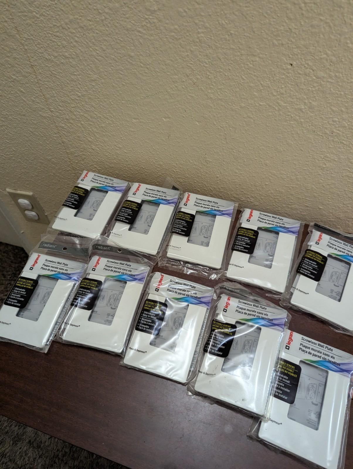 - White Finish - 10 Pack