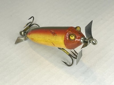 Modified Heddon Wood Lucky 13 Finishing Lure 1894-1994 Genuine
