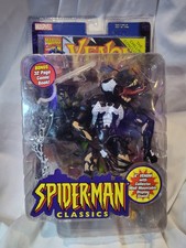 VENOM Spider-man Classics Action Figure Marvel Legends Toy Biz New