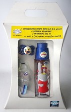 RARE VINTAGE 1996 BABAR PACIFIER STRIPE BABY BOTTLE 250ml MAM GREECE NEW