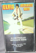 Elvis Presley Separate Ways Cassette Rock 'n' Roll RCA Records 1972 Album