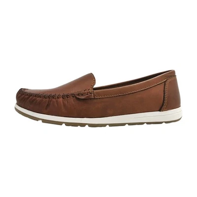Marco Tozzi  Damenschuhe Halbschuhe Mokassin Slipper Braun Freizeit - Bild 1 von 3