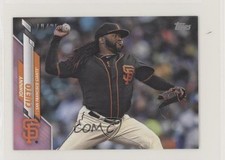 2020 Topps Mini Pink 19/25 Johnny Cueto #185 y0i