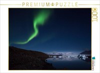 Calvendo Puzzle The Northern Lights Over JöKulsáRlóN | 1000 Pieces, Finished Siz