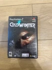 Cold Winter (PlayStation 2 PS2 2005) Complete CIB Manual TESTED