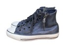 Converse X John Varvatos Black Gray Snake Skin Zipper High Top Sneakers Women 6 — photo 4
