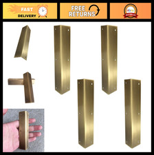 4Pcs Antique Brass Corner Protectors for Furniture, Tables  Cabinets - Vintage