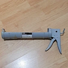 GAM CG00124 Ratchet Caulking Gun Qt. Size with Spout Cutter Tools