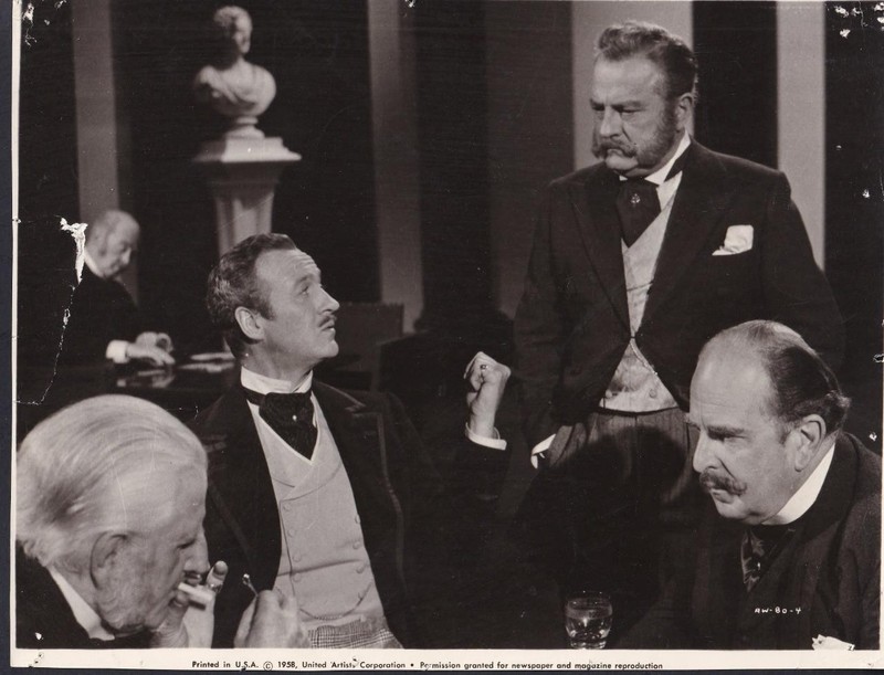 David Niven Robert Morley AROUND THE WOLD IN 80 DAYS R1958 original photo 49640