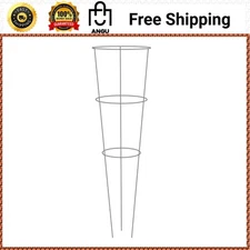 Tomato Cage Plant Support Wire Easy Harvest Garden Galvanized Steel 10 Pack