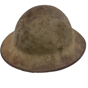 ORIGINAL WWI WW1 UK M1917 Doughboy Helmet w/ Liner FS209 British Firth & Sons