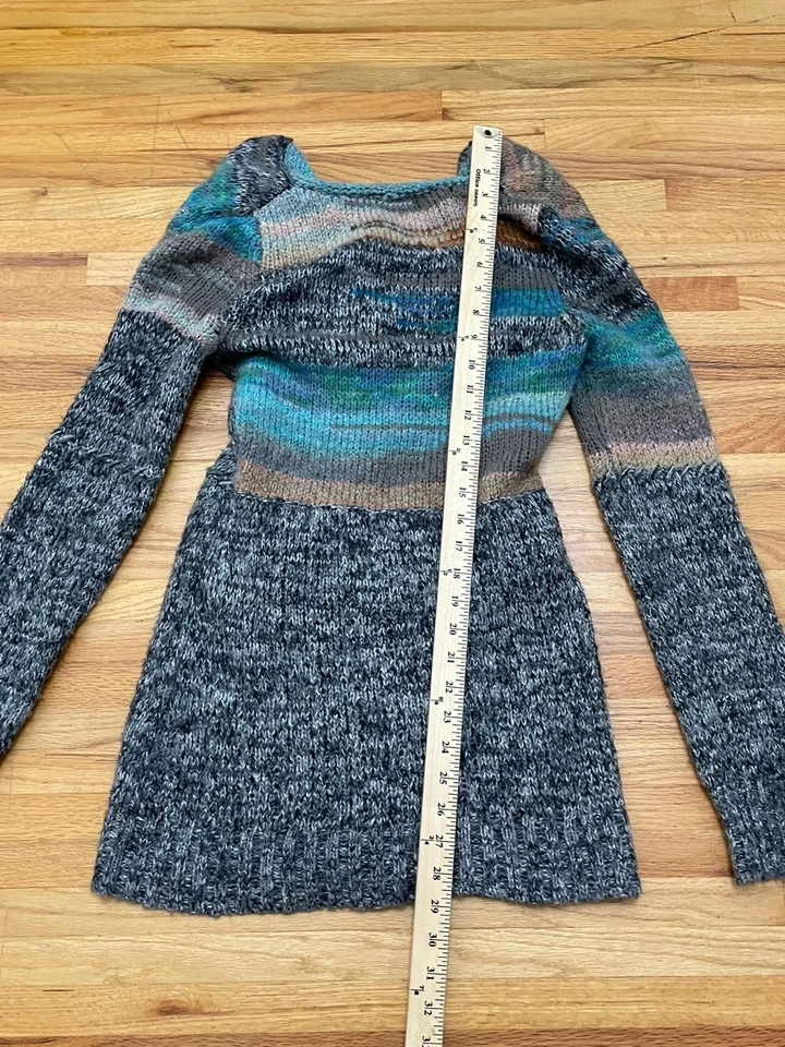 Cárdigan plumero acrílico suéter gris Sleeping On Snow de Anthropologie para mujer S Foto 4 de 4