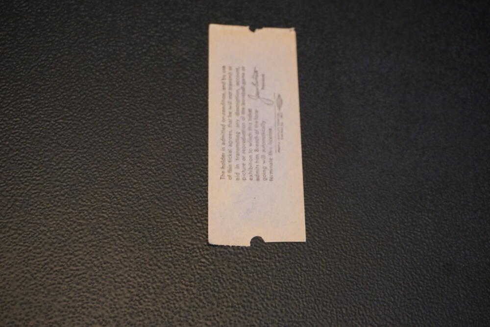 VINTAGE 1940'S PITTSBURGH PIRATES FORBES FIELD FULL TICKET | eBay