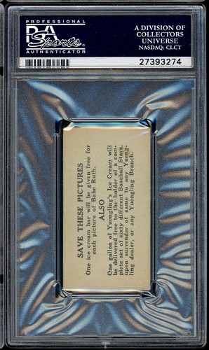 1928 Yuengling's Ice Cream Baseball #38 Sam Jones PSA 4 - Picture 2 of 2