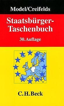 Staatsbürger-Taschenbuch von Model, Otto, Creifelds... | Buch | Zustand sehr gut - Model, Otto, Creifelds, Carl